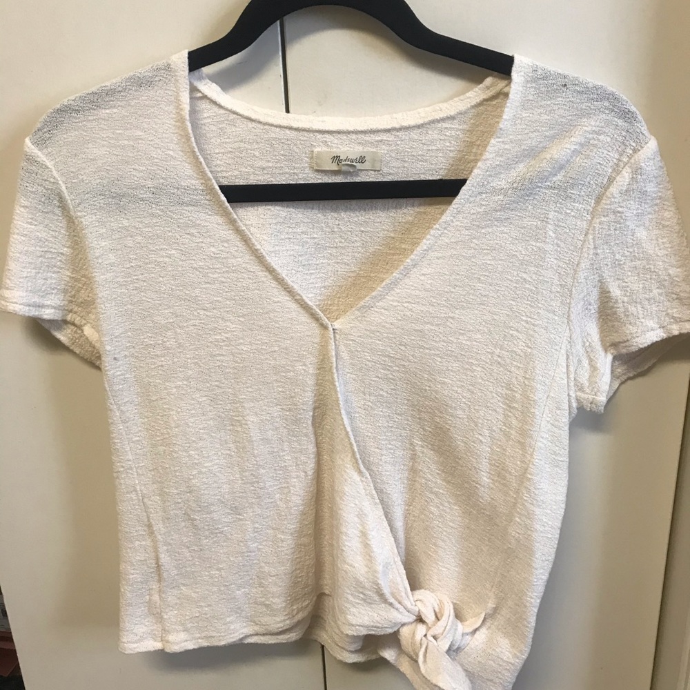 madewell wrap top